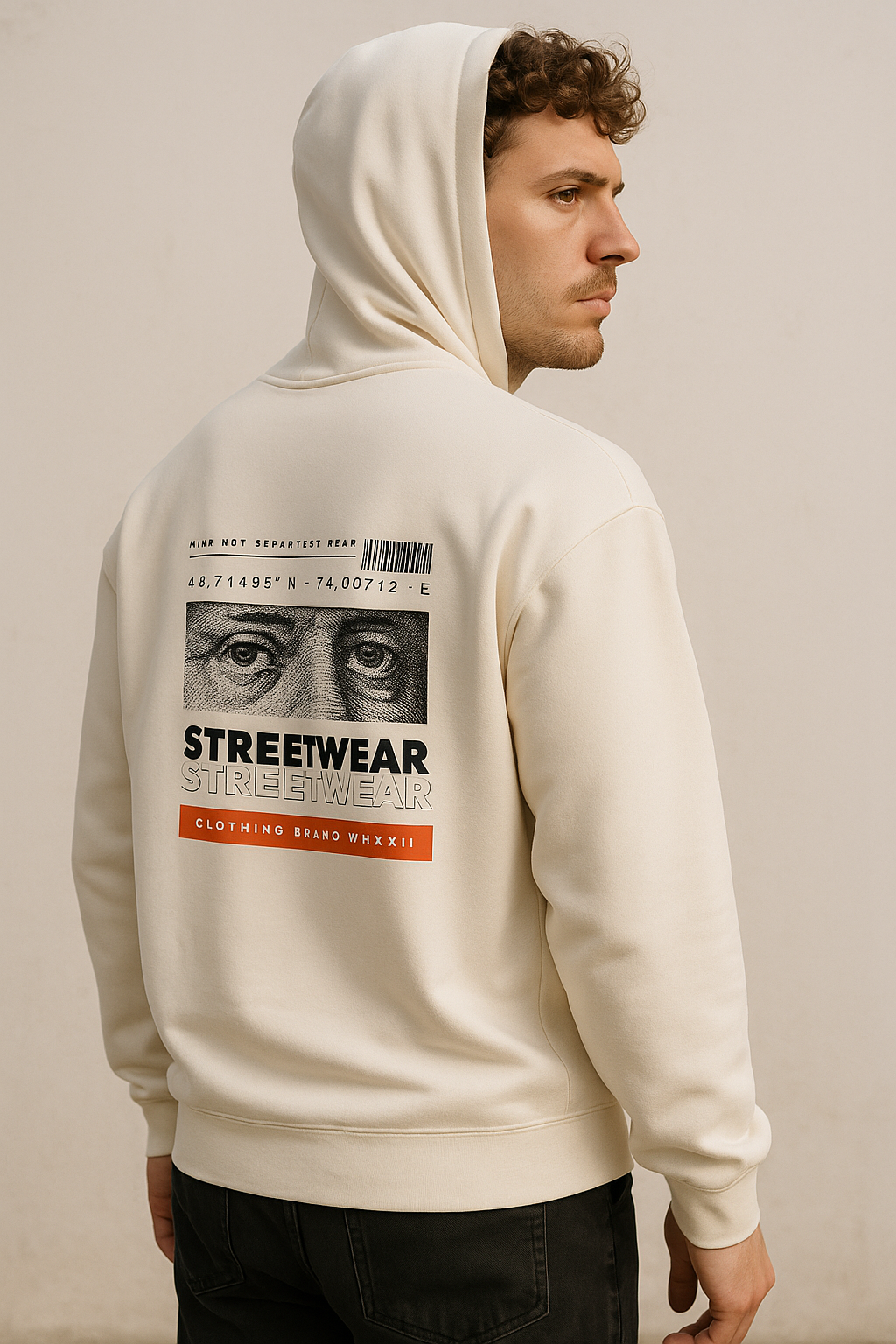 Streetwear Eye Oversized Hoodie