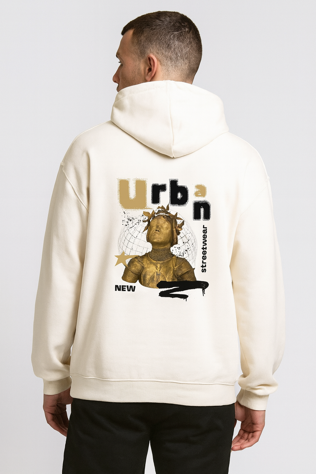 Urban Streetwear Oversized Hoodie