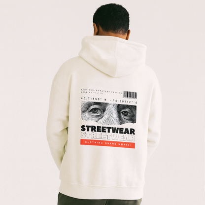 Streetwear Eye Oversized Hoodie